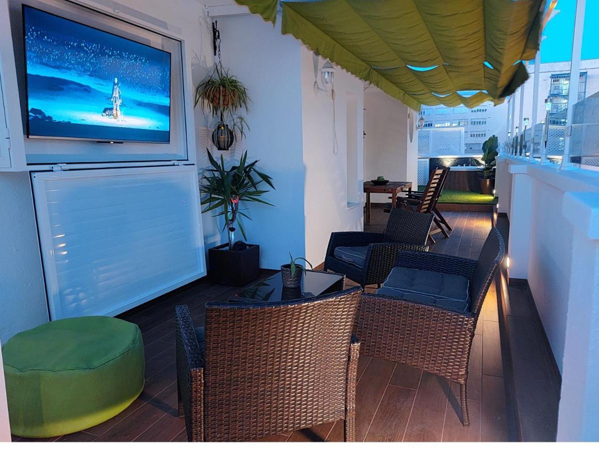 Atico Victoria Beach Cadiz Luaran gambar